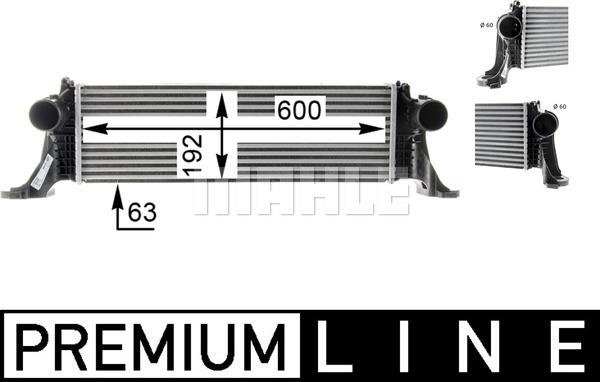 MAHLE CI 370 000P - Välijäähdytin inparts.fi