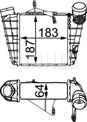 MAHLE CI 298 000S - Välijäähdytin inparts.fi