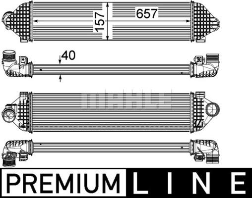 MAHLE CI 248 000P - Välijäähdytin inparts.fi