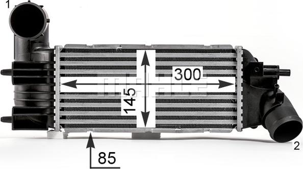 MAHLE CI 26 000P - Välijäähdytin inparts.fi