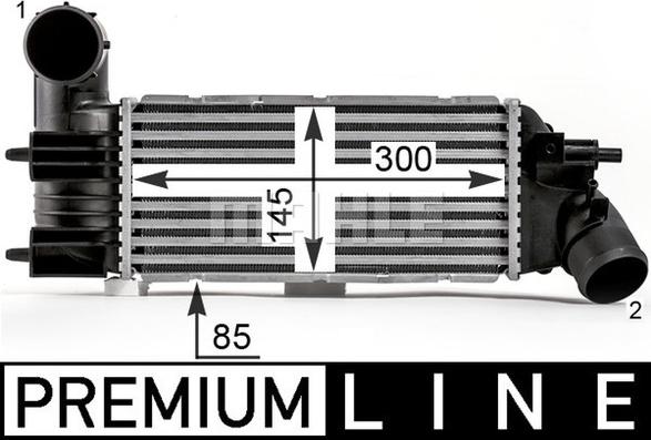 MAHLE CI 26 000P - Välijäähdytin inparts.fi