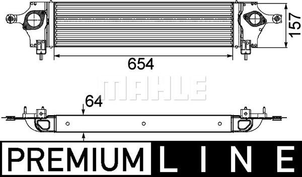 MAHLE CI 200 000P - Välijäähdytin inparts.fi