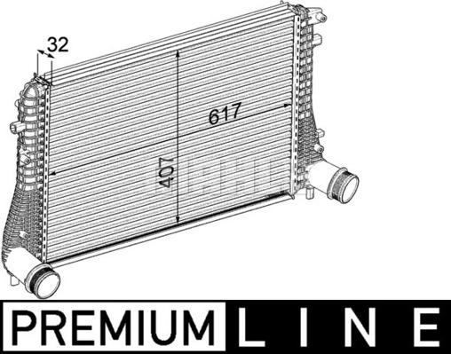 MAHLE CI 207 000P - Välijäähdytin inparts.fi