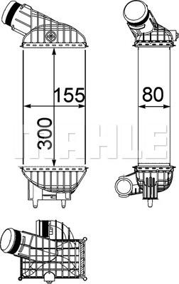 MAHLE CI 212 000P - Välijäähdytin inparts.fi