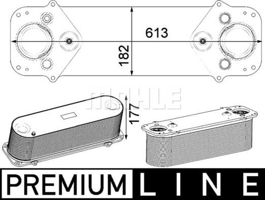 MAHLE CI 231 000P - Välijäähdytin inparts.fi