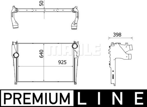 MAHLE CI 227 000P - Välijäähdytin inparts.fi