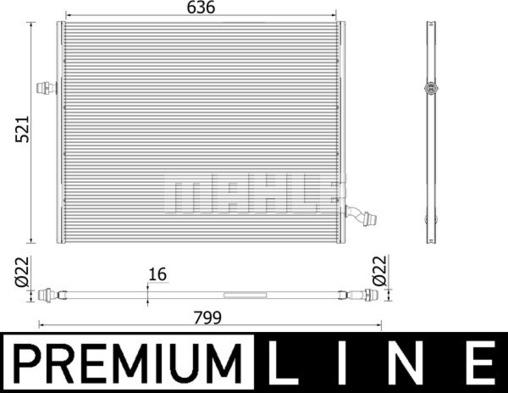 MAHLE CIR 36 000P - Alalämpötilajäähdytin, ahtoilmajäähdytin inparts.fi