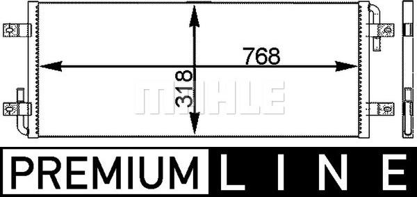 MAHLE CIR 21 000P - Alalämpötilajäähdytin, ahtoilmajäähdytin inparts.fi