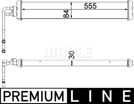 MAHLE CLC 99 000P - Öljynjäähdytin, autom. vaihteisto inparts.fi