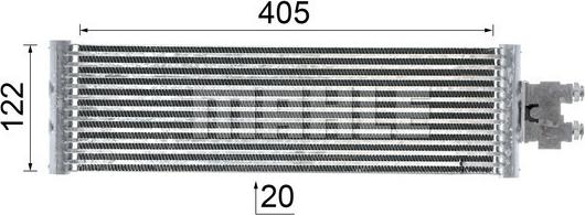 MAHLE CLC 64 000P - Öljynjäähdytin, autom. vaihteisto inparts.fi