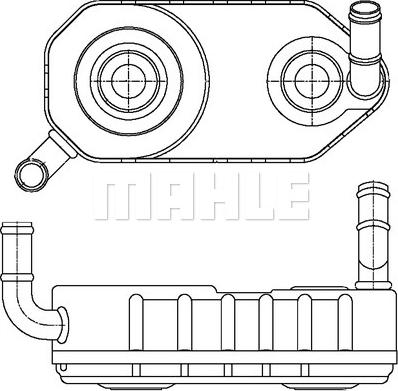 MAHLE CLC 177 000S - Öljynjäähdytin, autom. vaihteisto inparts.fi