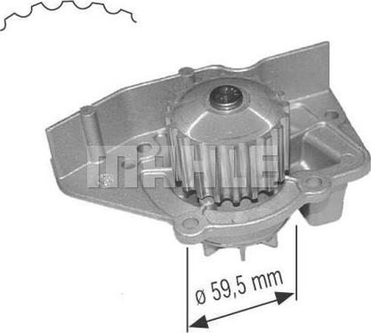 MAHLE CP 91 000S - Vesipumppu inparts.fi