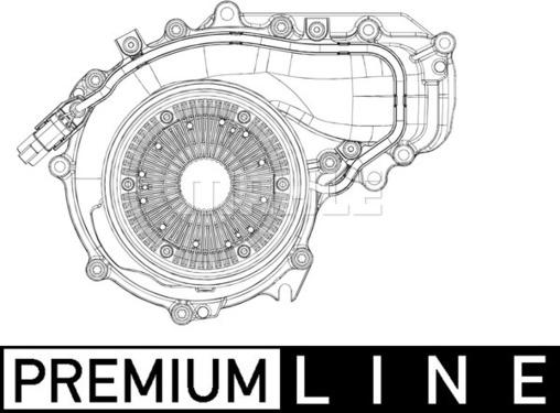 MAHLE CP 548 000P - Vesipumppu inparts.fi