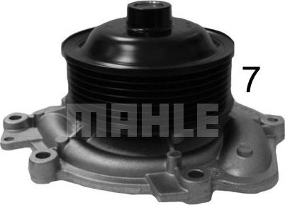 MAHLE CP 563 000S - Vesipumppu inparts.fi