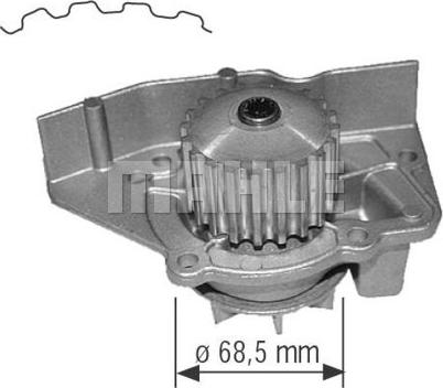 MAHLE CP 143 000S - Vesipumppu inparts.fi