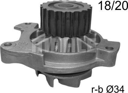 MAHLE CP 18 000S - Vesipumppu inparts.fi