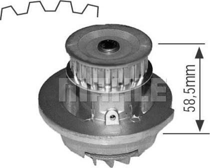 MAHLE CP 268 000S - Vesipumppu inparts.fi