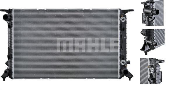 MAHLE CR 912 000P - Jäähdytin,moottorin jäähdytys inparts.fi