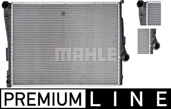 MAHLE CR 455 000P - Jäähdytin,moottorin jäähdytys inparts.fi