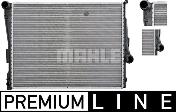 MAHLE CR 458 000P - Jäähdytin,moottorin jäähdytys inparts.fi