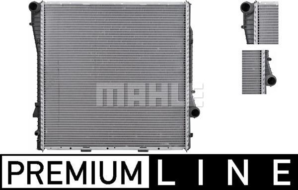 MAHLE CR 565 000P - Jäähdytin,moottorin jäähdytys inparts.fi