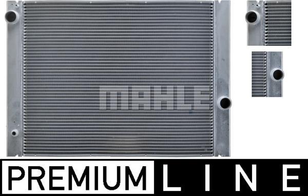 MAHLE CR 511 000P - Jäähdytin,moottorin jäähdytys inparts.fi