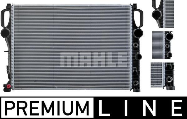 MAHLE CR 513 000P - Jäähdytin,moottorin jäähdytys inparts.fi