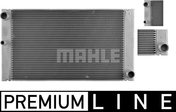 MAHLE CR 572 000P - Jäähdytin,moottorin jäähdytys inparts.fi