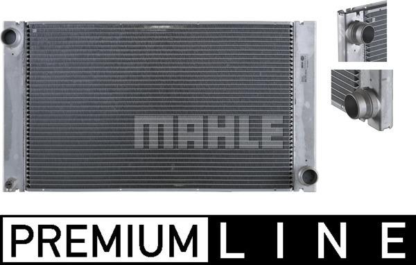 MAHLE CR 577 000P - Jäähdytin,moottorin jäähdytys inparts.fi