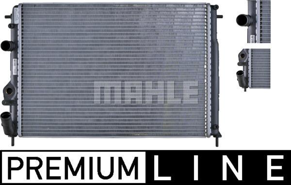 MAHLE CR 602 000P - Jäähdytin,moottorin jäähdytys inparts.fi