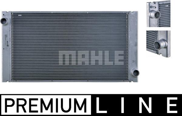 MAHLE CR 1095 000P - Jäähdytin,moottorin jäähdytys inparts.fi