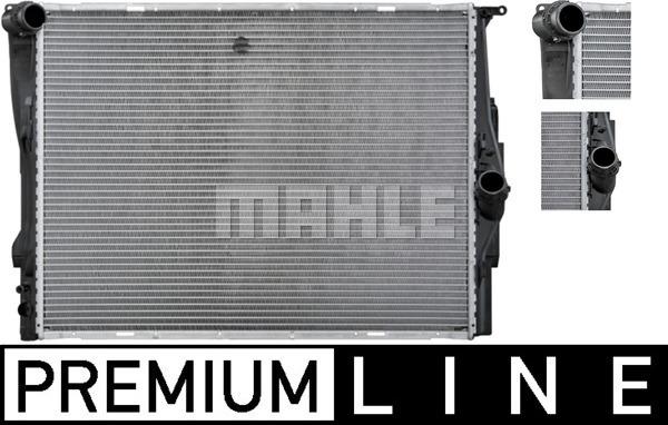 MAHLE CR 1087 000P - Jäähdytin,moottorin jäähdytys inparts.fi