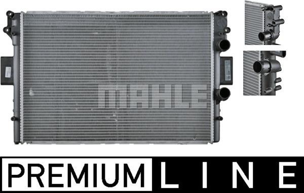 MAHLE CR 1106 000P - Jäähdytin,moottorin jäähdytys inparts.fi