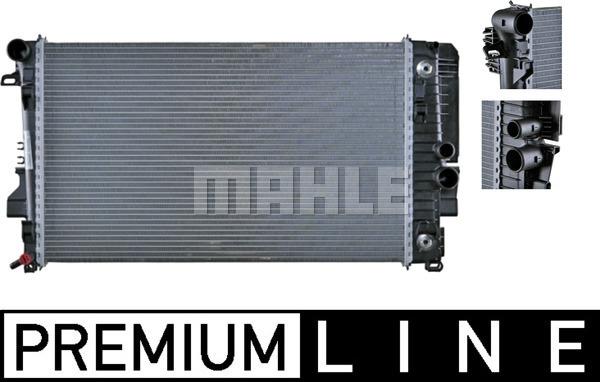 MAHLE CR 1173 000P - Jäähdytin,moottorin jäähdytys inparts.fi