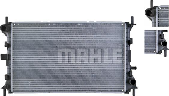 MAHLE CR 1344 000S - Jäähdytin,moottorin jäähdytys inparts.fi