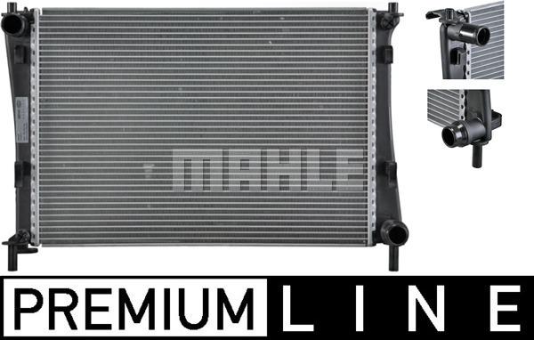 MAHLE CR 1355 000P - Jäähdytin,moottorin jäähdytys inparts.fi