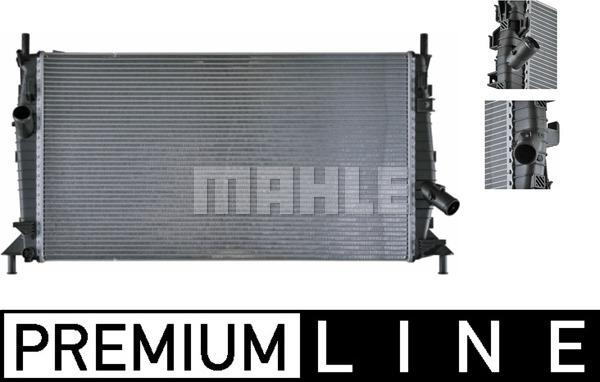 MAHLE CR 1351 000P - Jäähdytin,moottorin jäähdytys inparts.fi