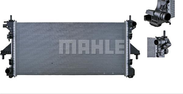 MAHLE CR 886 000P - Jäähdytin,moottorin jäähdytys inparts.fi