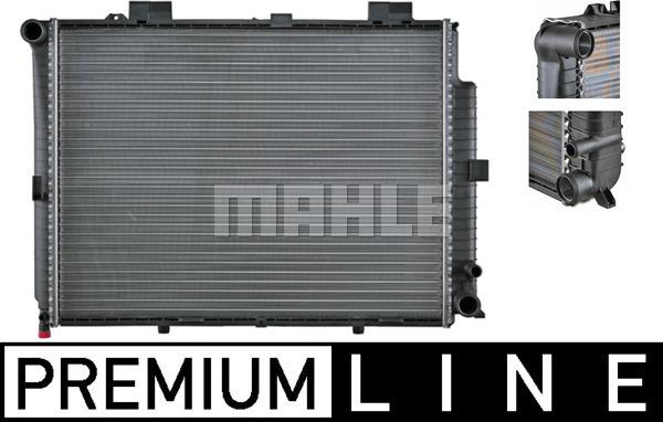 MAHLE CR 303 000P - Jäähdytin,moottorin jäähdytys inparts.fi