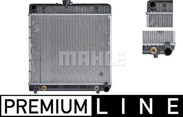 MAHLE CR 232 000P - Jäähdytin,moottorin jäähdytys inparts.fi