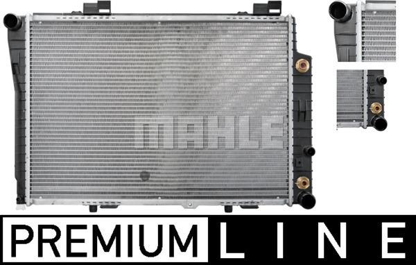 MAHLE CR 270 000P - Jäähdytin,moottorin jäähdytys inparts.fi