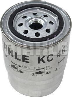 MAHLE KC 46 - Polttoainesuodatin inparts.fi