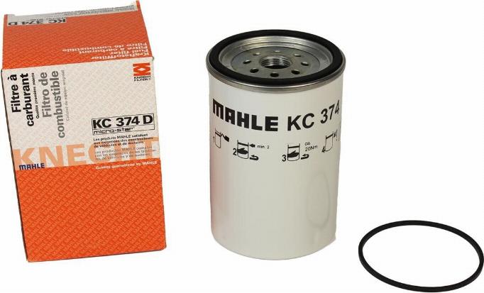 MAHLE KC 374D - Polttoainesuodatin inparts.fi