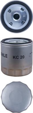 MAHLE KC 20 - Polttoainesuodatin inparts.fi