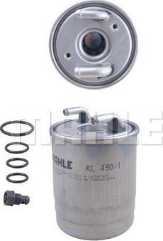 MAHLE KL 490/1D - Polttoainesuodatin inparts.fi