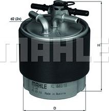 MAHLE KL 440/18 - Polttoainesuodatin inparts.fi