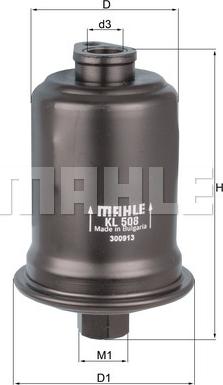 MAHLE KL 508 - Polttoainesuodatin inparts.fi