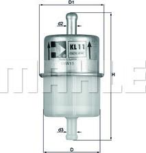 MAHLE KL11 - Polttoainesuodatin inparts.fi