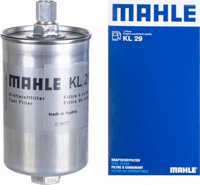 MAHLE KL 29 - Polttoainesuodatin inparts.fi