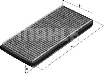 MAHLE LAK 448 - Suodatin, sisäilma inparts.fi